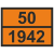 Табличка опасный груз 50-1942 Селитра в Дорожной инфраструктуре